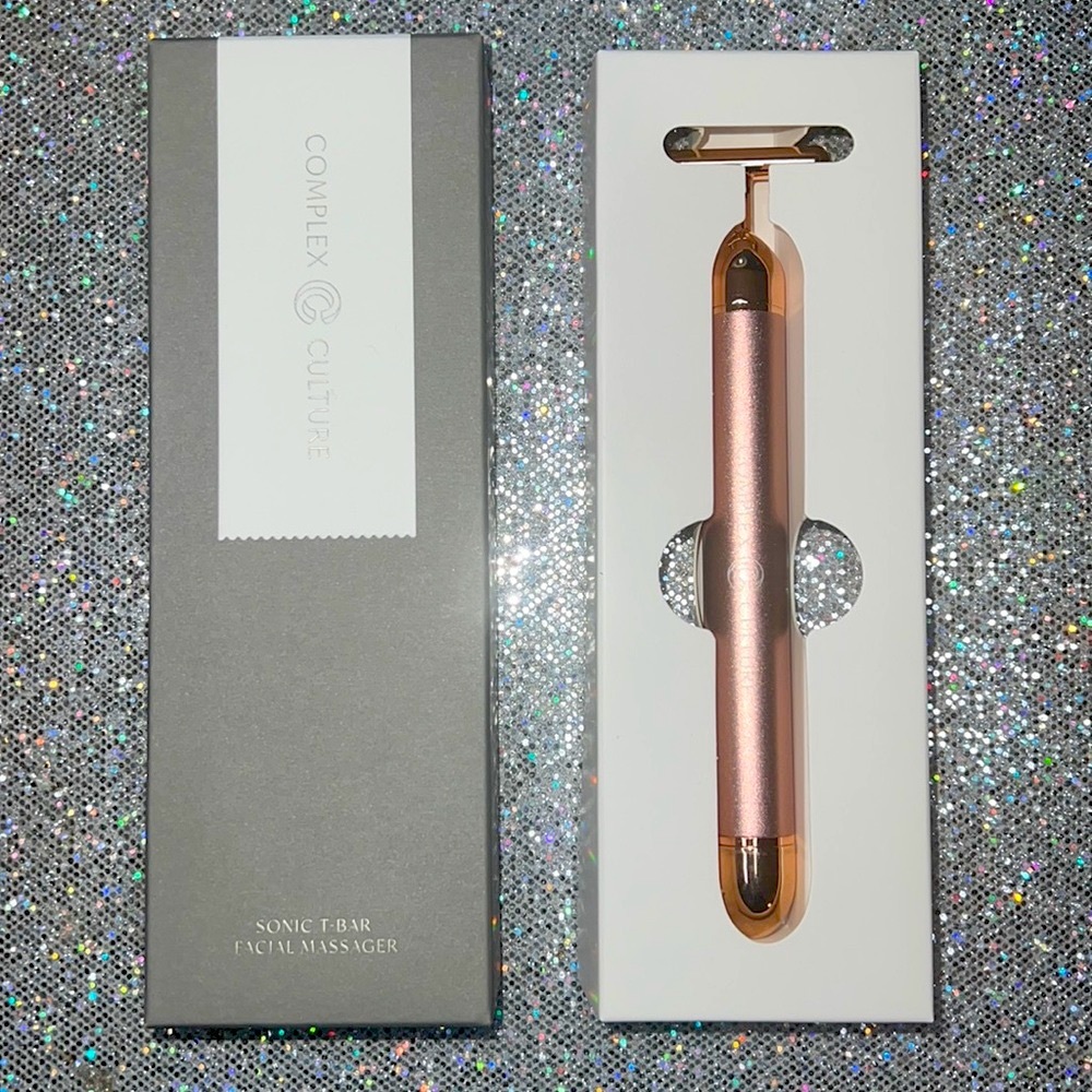 🌸🆕🌸 Complex Culture Beauty Sonic T-bar Facial Massager